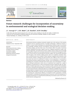 Future research challenges for incorporation of - PubAg