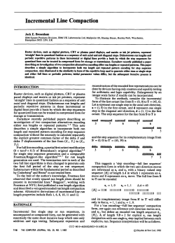 Incremental Line Compaction