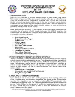 English - Hanna ECHS