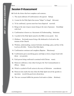 Session 9 Assessment
