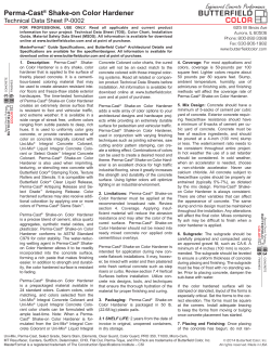 Technical Data Sheet