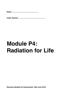 Revision booklet