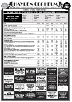 to view full week`s sessions