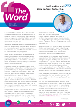 July 3 2015 - Staffordshire and Stoke-On