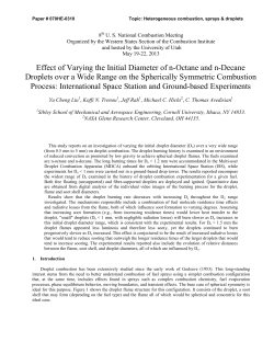 Effect of Varying the Initial Diameter of n-Octane