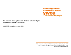 Poverty Commentary 2014 - YWCA Great Lakes Bay Region