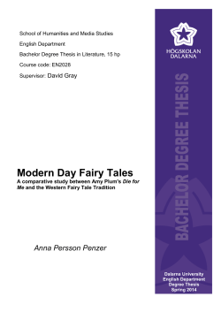 Modern Day Fairy Tales