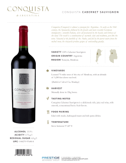 Sell Sheet, PDF - Prestige Beverage Group