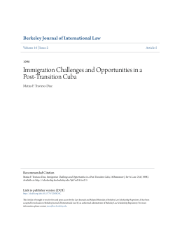 Immigration Challenges and Opportunities in a Post