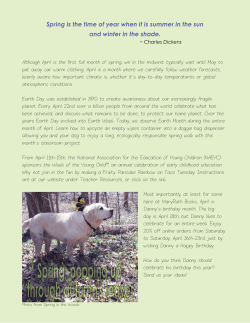 Spring is the time of year when it is summer in the