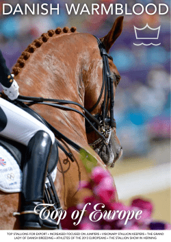 Top of Europe - Dansk Varmblod