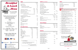 Please Click Here To Our Full Menu