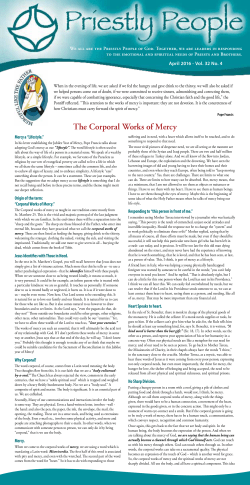 The Corporal Works of Mercy