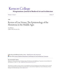 Review of Lisa Verner, The Epistemology of the