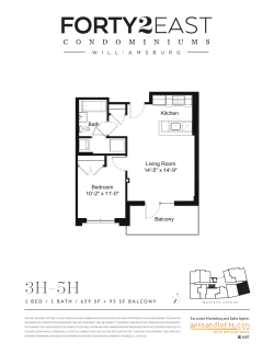 Bedroom 10`-2" x 11`-0" Kitchen Bath Living Room 14`-5