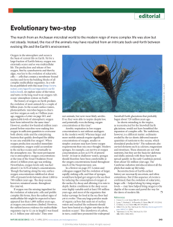 Evolutionary two-step