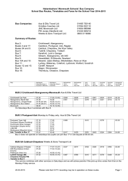 Haberdashers` Monmouth Schools` Bus Company