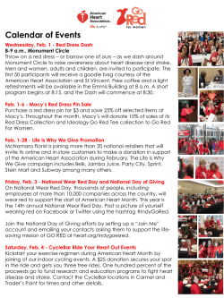 to a full calendar of events.