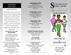 Senior Exercise Brochure
