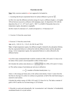 Exercise-set (4):