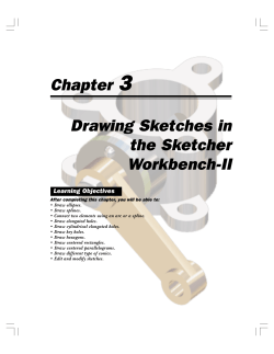 Chapter 3 Drawing Sketches in the Sketcher