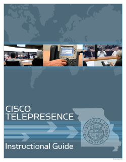 CISCO TELEPRESENCE