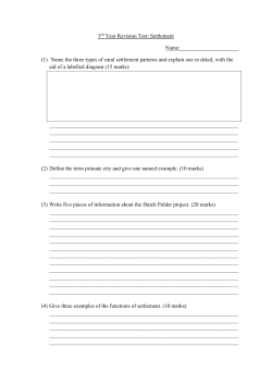 Settlement Revision Test