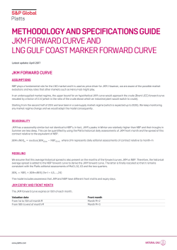 METHODOLOGY AND SPECIFICATIONS GUIDE JKM FORWARD