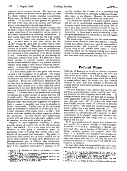 Polluted Water