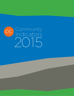 2015 Orange County Community Indicators Report