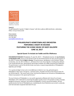 here - Kimmel Center