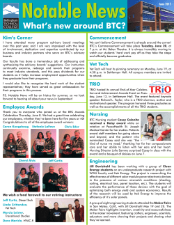 BTC Notable News - Bellingham Technical College