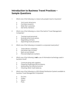 4872-220 introduction to business travel practices