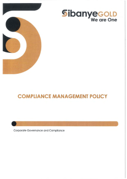 Compliance management policy