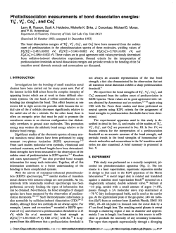 Photodissociation measurements of bond dissociation energies: Ti+
