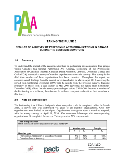 - Professional Association of Canadian Theatres