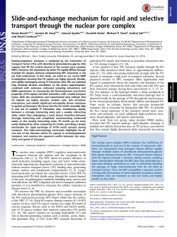 Slide-and-exchange mechanism for rapid and selective
