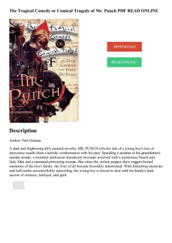 The Tragical Comedy or Comical Tragedy of Mr