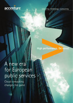 A new era for European public services