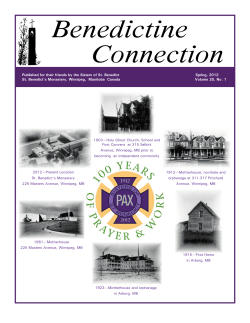 Published for their friends by the Sisters of St. Benedict