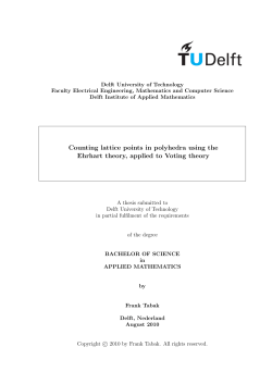 Counting lattice points in polyhedra using the Ehrhart theory