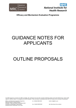 Guidance Notes