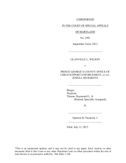 1981 - Maryland Courts