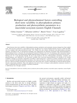 Biological and physicochemical factors controlling short