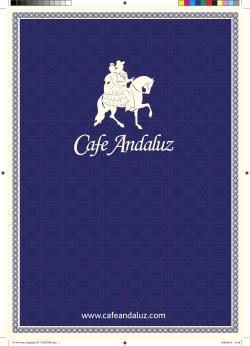 menu - People Make Glasgow