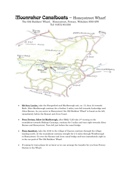 Moonraker Canalboats &ndash; Honeystreet Wharf