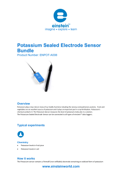 Potassium Sealed Electrode Sensor Bundle