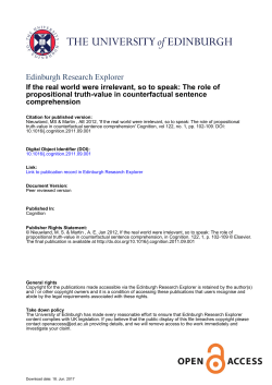 If the real world were irrelevant, so to speak