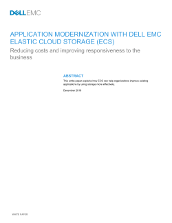 Application Modernization with ECS