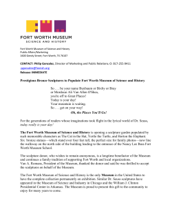 Prestigious Bronze Sculptures to Populate Fort Worth Museum of